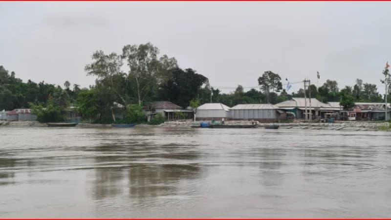 দুধকুমার নদের পানি বিপৎসীমার ২৪ সেন্টিমিটার ওপরে,...