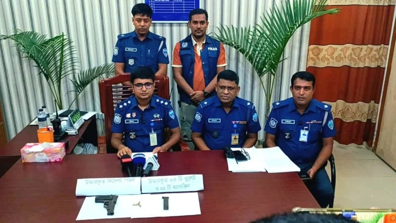 কুমিল্লার দাউদকান্দিতে বিদেশি পি...