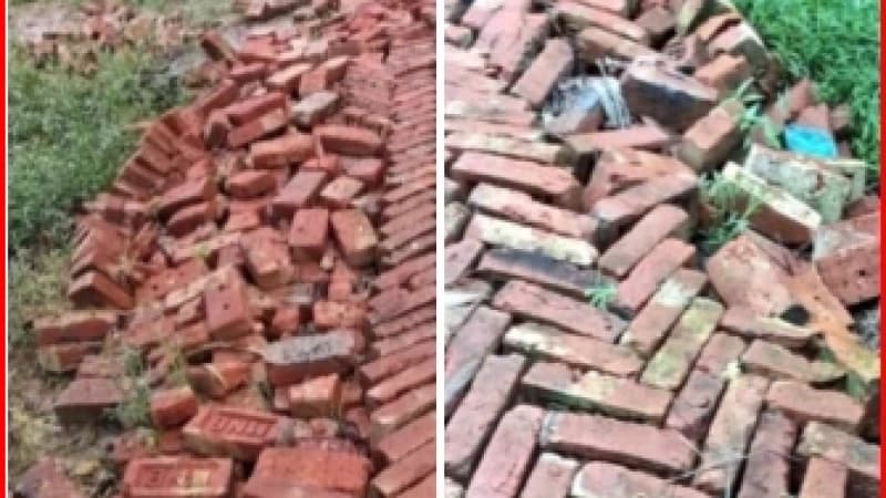 সীতাকুণ্ডে নির্মাণের এক সপ্তাহেই সড়কে ধস, সিএনজি-র...