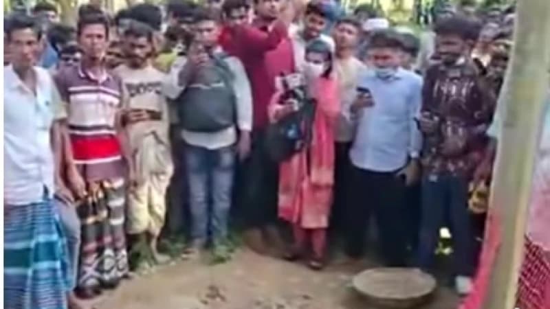 নরসিংদীতে স্ত্রীকে হত্যার পর মরদেহ মাটিচাপা, স্বাম...