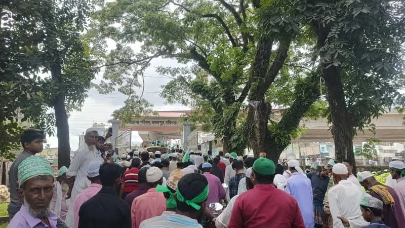 মাধবপুরে ঈদে মিলাদুন্নবী (সা.) উপলক্ষে আনন্দ র‌্যালি