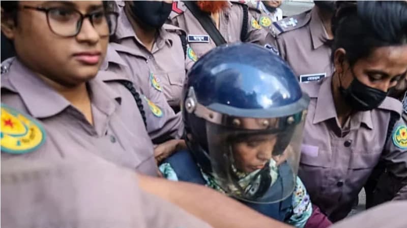 রিমান্ড শেষে কারাগারে গাজী নজরুলের প্রথম স্ত্রী মা...