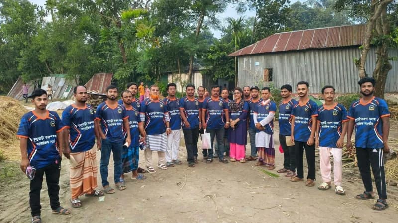 কুলুবাড়ী তরুণ সমাজের এক বছরে নানা সামাজিক উদ্যোগ