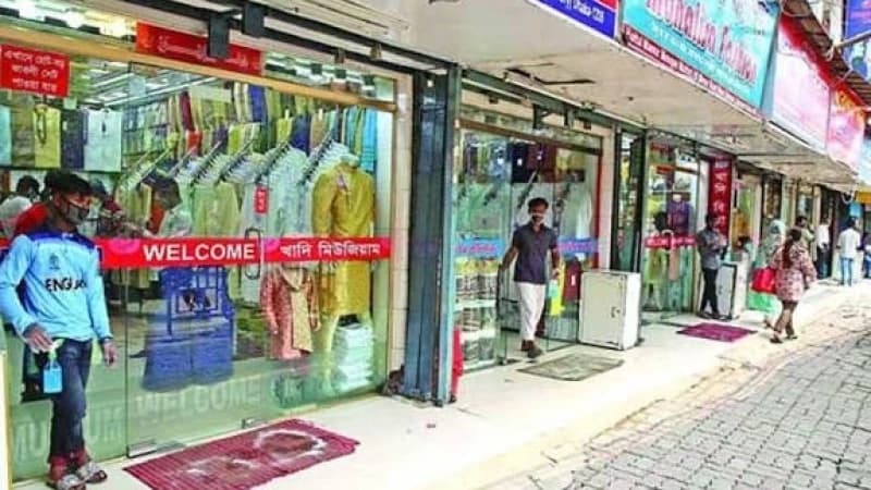 রাত ১০টা পর্যন্ত দোকান খোলা রাখার দাবি ব্যবসায়ীদের