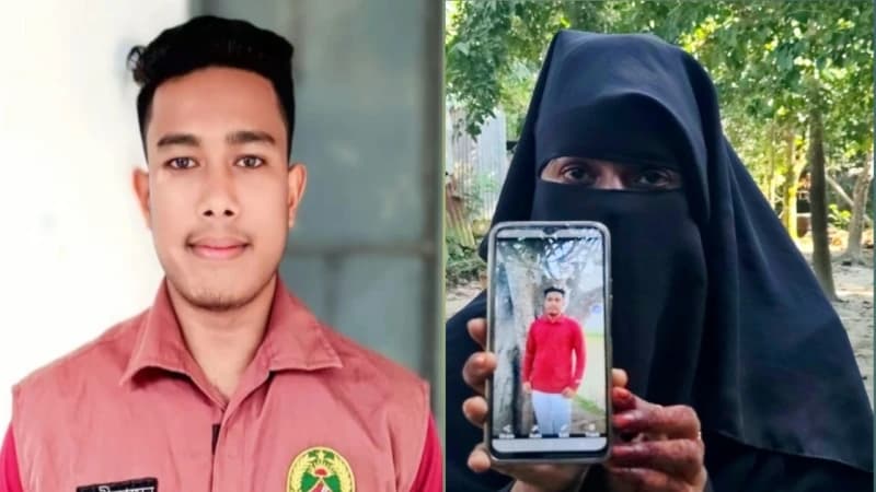 জামালপুরে বিয়ের দাবিতে প্রেমিকের বাড়িতে দুই সন্তানের জননীর অনশন