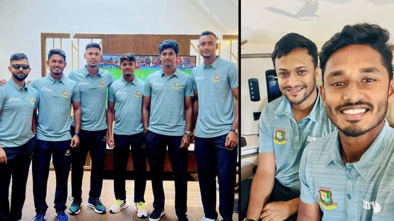 আসন্ন এশিয়া কাপ খেলতে শ্রীলঙ্কায় পৌঁছেছে বাংলাদেশ ক্রিকেট দল
