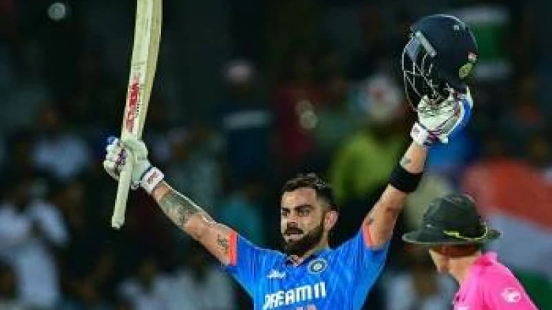 ওয়ানডে ক্যারিয়ারের ৪৭তম সেঞ্চুরি হাঁকালেন বিরাট কোহলি