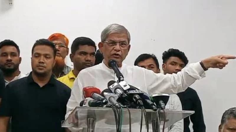 সরকার রাষ্ট্রকে যন্ত্রণা-নির্যাতনের কারাখানায় পরিণত করেছেঃ মির্জা ফখরুল