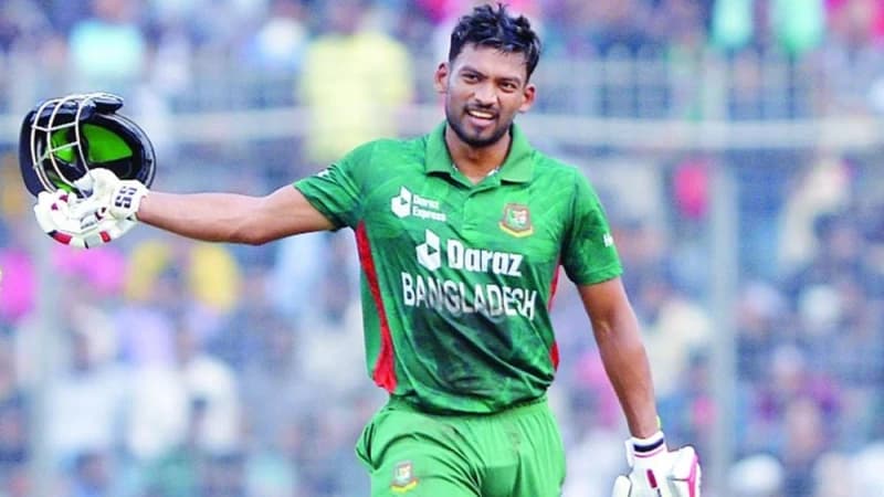 শেষ ওয়ানডেতে বাংলাদেশের অধিনায়ক নাজমুল হোসেন শান্ত