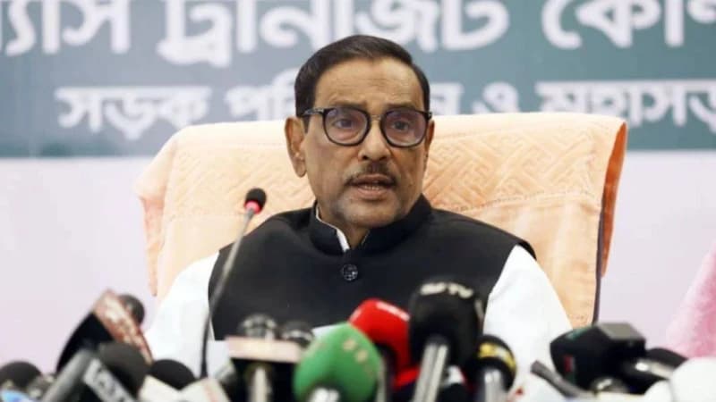 আওয়ামী লীগ নির্বাচন শান্তিপূর্ণভাবে করতে প্রস্তুতঃ ওবায়দুল কাদের