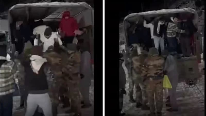 ভারতের সিকিমে ভারি তুষারপাত, ১২০০ পর্যটক উদ্ধার