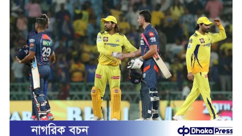 চেন্নাইকে ৮ উইকেটে হারাল লাখনৌ