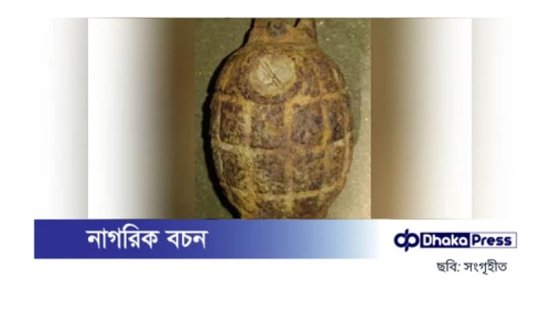 গ্রেনেড ভেবে গুপ্তধন লুকিয়ে রাখলেন কৃষক, ঘটল বিপত্তি গ্রেনেড ভেবে গুপ্তধন লুকিয়ে রাখলেন কৃষক, ঘটল বিপত্তি