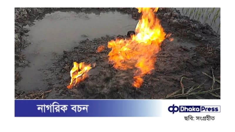সাতক্ষীরায় ধানখেতে গ্যাস উদগীরণ, এলাকায় চাঞ্চল্য সাতক্ষীরায় ধানখেতে গ্যাস উদগীরণ, এলাকায় চাঞ্চল্য