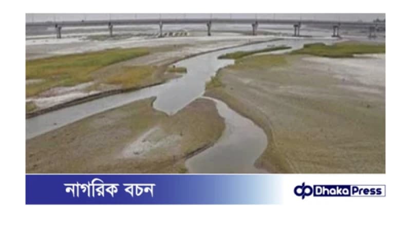 খরস্রোতা তিস্তায় আজকাল হাঁটু জল খরস্রোতা তিস্তায় আজকাল হাঁটু জল