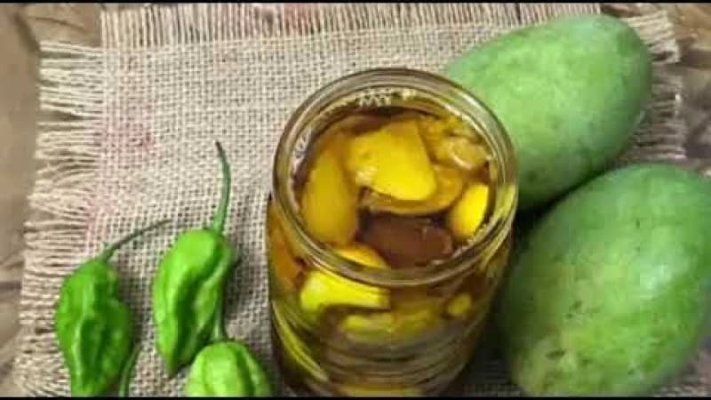 আম-নাগা মরিচের আচার রেসিপি আম-নাগা মরিচের আচার রেসিপি