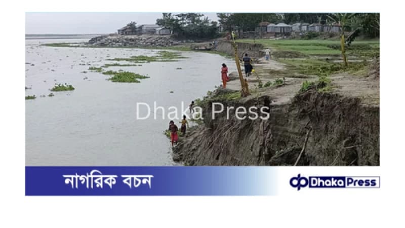 বন্যা কড়া নাড়ছে তিস্তা অববাহিকার ৫ জেলায় বন্যা কড়া নাড়ছে তিস্তা অববাহিকার ৫ জেলায়