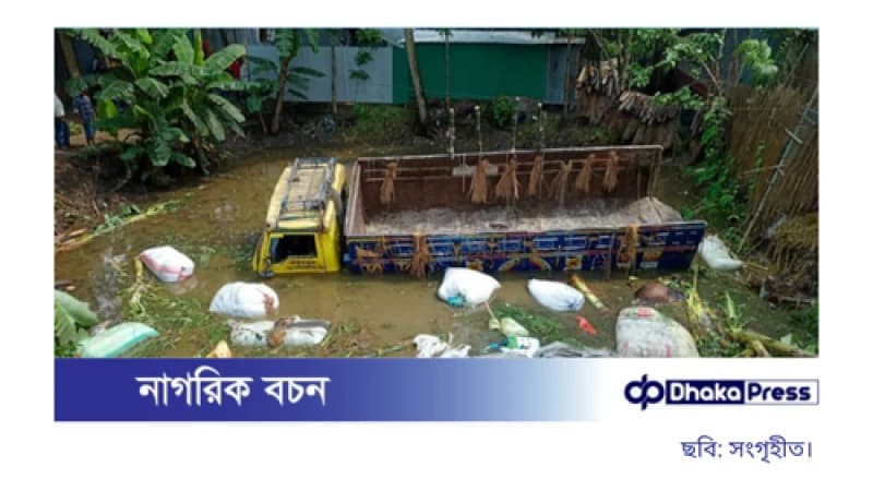 রাজবাড়ীতে গরুবাহী ট্রাক খাদে পড়ে দুই ব্যবসায়ী নিহত রাজবাড়ীতে গরুবাহী ট্রাক খাদে পড়ে দুই ব্যবসায়ী নিহত