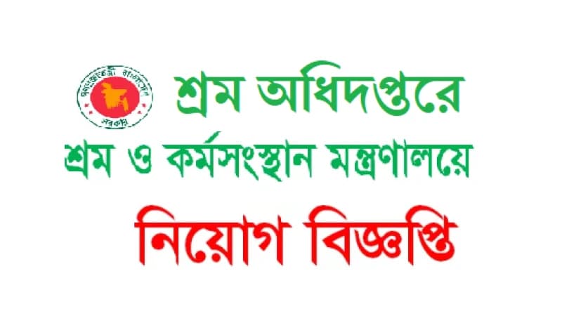 ১৩-২০তম গ্রেডে শ্রম অধিদপ্তরে চাকরি ১৩-২০তম গ্রেডে শ্রম অধিদপ্তরে চাকরি