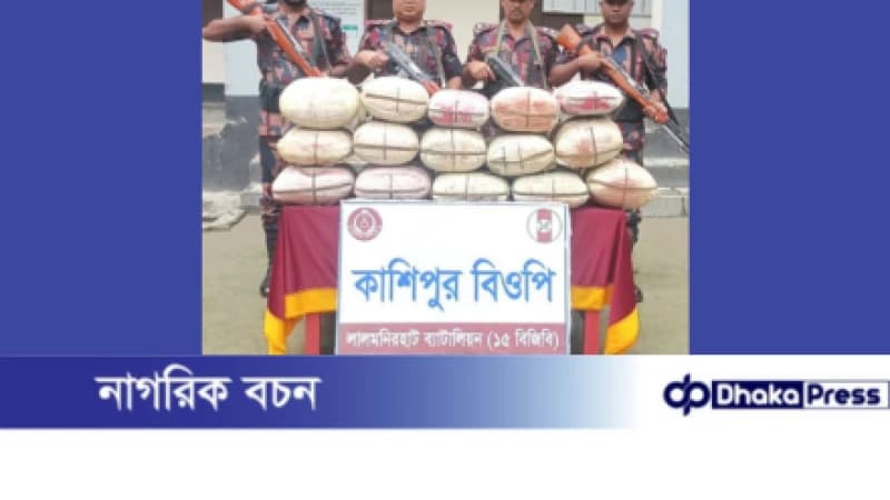 কুড়িগ্রামে বিজিবির অভিযানে ৮২ কেজি গাঁজা জব্দ কুড়িগ্রামে বিজিবির অভিযানে ৮২ কেজি গাঁজা জব্দ