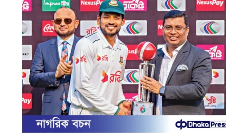 রেকর্ড ভাঙা সিরিজ জয় শান্তদের রেকর্ড ভাঙা সিরিজ জয় শান্তদের