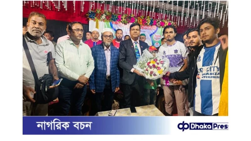 তরুণদের মাদকমুক্ত,মোবাইল আসক্ত, শারীরিক সুস্থ রাখতে খেলাধুলার বিকল্প নেই — এডভোকেট সরোয়ার হোসাইন লাভলু তরুণদের মাদকমুক্ত,মোবাইল আসক্ত, শারীরিক সুস্থ রাখতে খেলাধুলার বিকল্প নেই — এডভোকেট সরোয়ার হোসাইন লাভলু