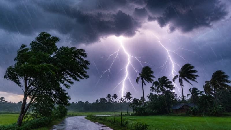 ১২ জেলায় কালবৈশাখীর সতর্কবার্তা ১২ জেলায় কালবৈশাখীর সতর্কবার্তা