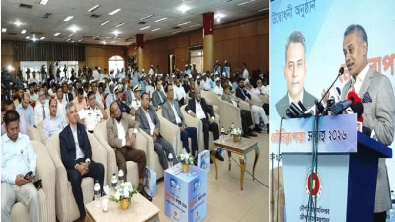 নৌপথে ঈদযাত্রা নিরাপদ ও নির্বিঘ্ন করতে কাজ করছে সরকার : নৌপরিবহন মন্ত্রী নৌপথে ঈদযাত্রা নিরাপদ ও নির্বিঘ্ন করতে কাজ করছে সরকার : নৌপরিবহন মন্ত্রী