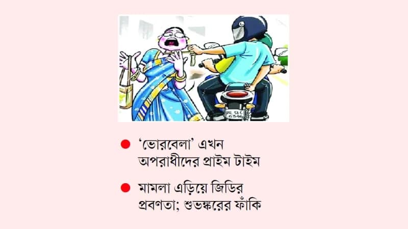 রাজধানীতে বেপরোয়া ছিনতাই চক্র রাজধানীতে বেপরোয়া ছিনতাই চক্র