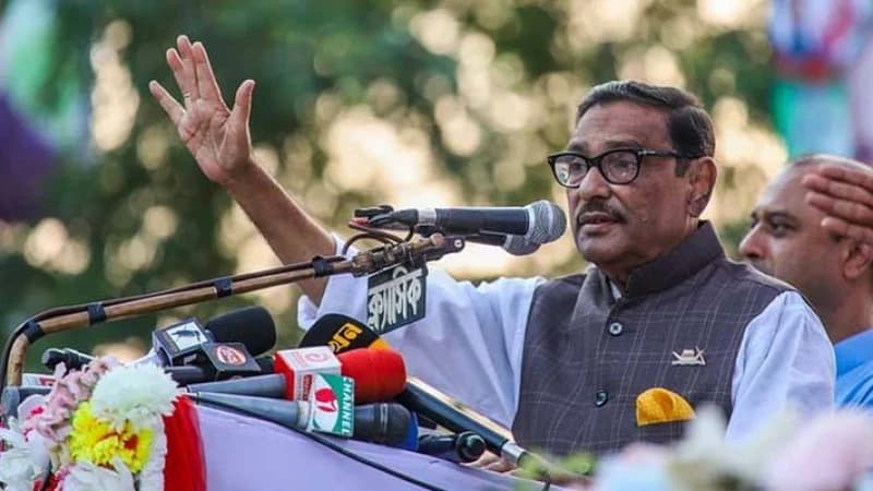আগামী নির্বাচনের তফসিল ঘোষণা নিয়ে বিএনপি নেতাদের বক্তব্য ষড়যন্ত্রের বহিঃপ্রকাশঃ ওবায়দুল কাদের আগামী নির্বাচনের তফসিল ঘোষণা নিয়ে বিএনপি নেতাদের বক্তব্য ষড়যন্ত্রের বহিঃপ্রকাশঃ ওবায়দুল কাদের