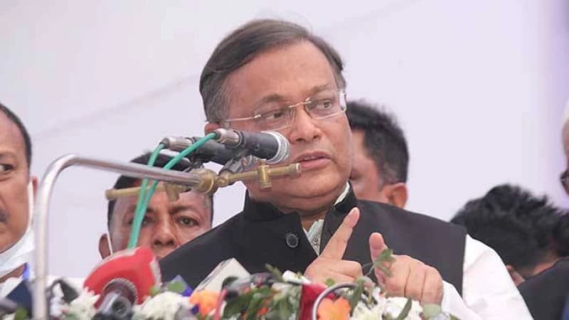 ‘নির্বাচনের ট্রেন কারও জন্য অপেক্ষা করবে না, নির্বাচন যথাসময়ে হবেঃ হাছান মাহমুদ ‘নির্বাচনের ট্রেন কারও জন্য অপেক্ষা করবে না, নির্বাচন যথাসময়ে হবেঃ হাছান মাহমুদ