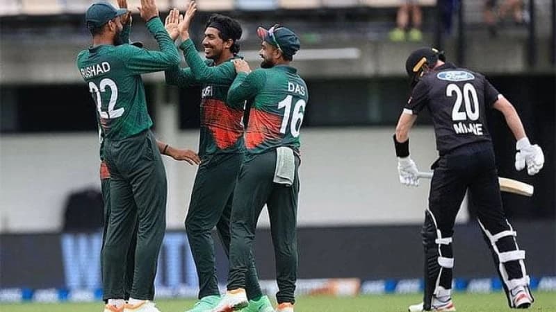 নিউজিল্যান্ডের মাটিতে টি-টোয়েন্টি সিরিজের বাংলাদেশ ৫ উইকেটে হারিয়েছে নিউজিল্যান্ডকে নিউজিল্যান্ডের মাটিতে টি-টোয়েন্টি সিরিজের বাংলাদেশ ৫ উইকেটে হারিয়েছে নিউজিল্যান্ডকে