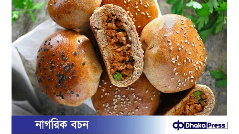 ঘরে তৈরি করুন মজাদার চিকেন বান ঘরে তৈরি করুন মজাদার চিকেন বান