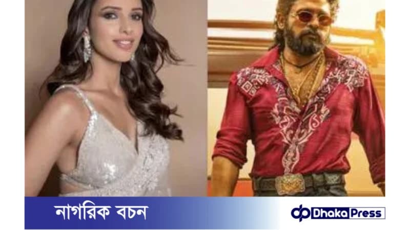 বহুল প্রতীক্ষিত পুষ্পা ২ সিনেমার আইটেম গানে তৃপ্তি বহুল প্রতীক্ষিত পুষ্পা ২ সিনেমার আইটেম গানে তৃপ্তি