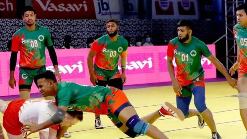 এশিয়ান গেমস কাবাডির প্রস্তুতি ভারতে এশিয়ান গেমস কাবাডির প্রস্তুতি ভারতে