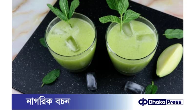 কাঁচা আমের শরবত: গরমের তীব্রতা কমাতে তৃপ্তির পানীয় কাঁচা আমের শরবত: গরমের তীব্রতা কমাতে তৃপ্তির পানীয়